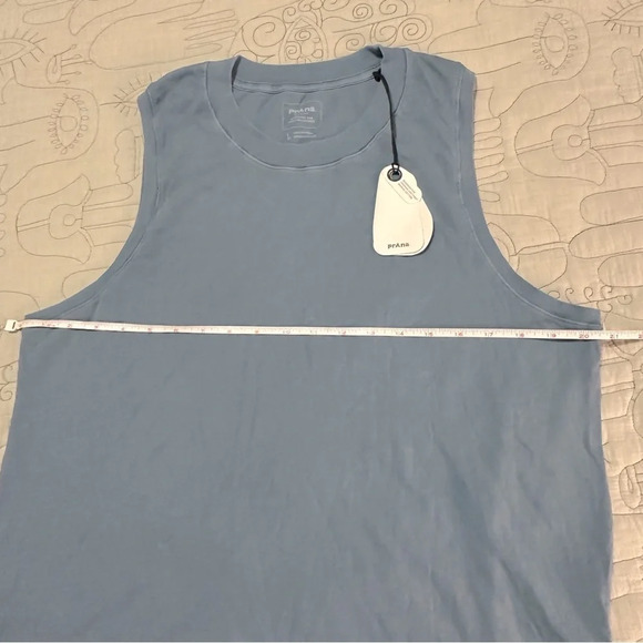NWT Everyday Vintage Washed Tank Size L High Tide Blue - Picture 5 of 6